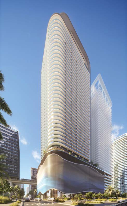 The Standard Residences tower by day